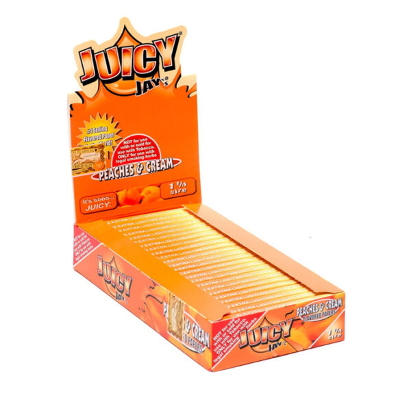 JUICY JAY'S - Peaches & Cream Flavored Papers