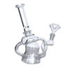 8 inch Tilt Recycler AT-67 Clear Glass Recycler