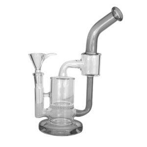 10 INCH HONEYCOMB RECYCLER WITH A CHAMBER AT-77 Black