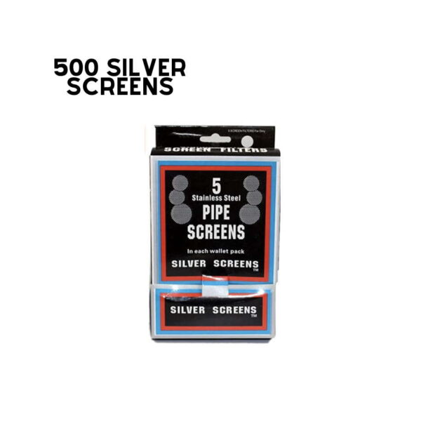 Silver Screens, 100 Pack Display of 5 Per Pack