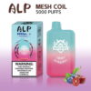 ALP Mesh Coil 5000 Puffs - Disposable - Cherry Blueberry