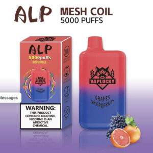 ALP Mesh Coil 5000 Puffs - Disposable - Grapes Grapefruit