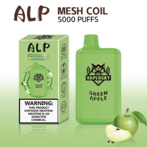 ALP Mesh Coil 5000 Puffs - Disposable - Green Apple