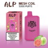 ALP Mesh Coil 5000 Puffs - Disposable - Guava