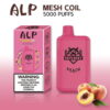 ALP Mesh Coil 5000 Puffs - Disposable - Peach