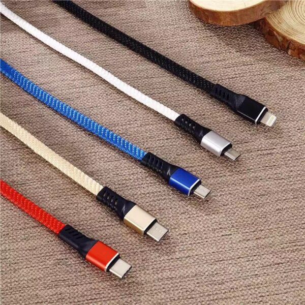 Braided USB Cable for iPhone - 3 feet - CA002