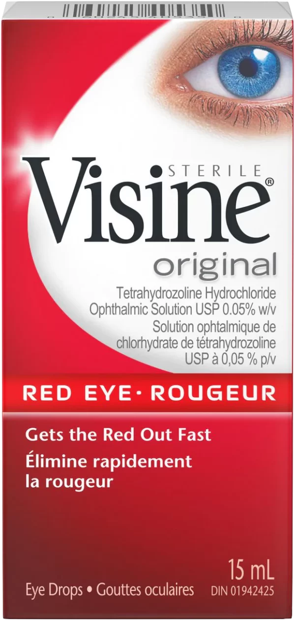 Visine Original Red Eye Eye Drops 15mL - HTH006