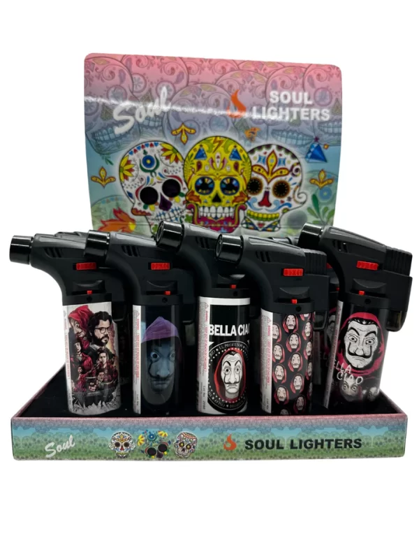 Soul Classic Torch Lighters (Pack of 15) - L005