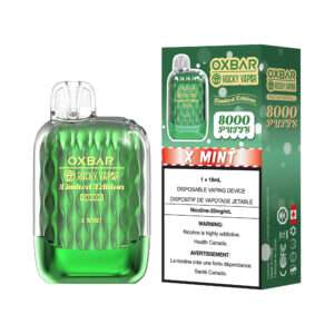 Oxbar - Rocky Vapor - G8000- 8000 Puffs - X Mint - Limited Edition - Pack of 5