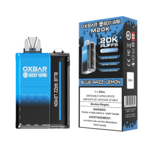 Oxbar - Rocky Vapor - M20K- 20000 Puffs - Blue Razz Lemon - Pack of 5