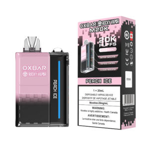 Oxbar - Rocky Vapor - M20K- 20000 Puffs - Peach Ice- Pack of 5