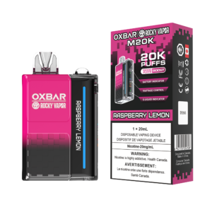 Oxbar - Rocky Vapor - M20K- 20000 Puffs - Raspberry Lemon- Pack of 5