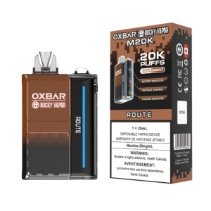 Oxbar - Rocky Vapor - M20K- 20000 Puffs - Route - Pack of 5